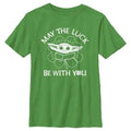 Brand New Star Wars Mandalorian Grogu May the Luck Be With You T-Shirt L XL Men
