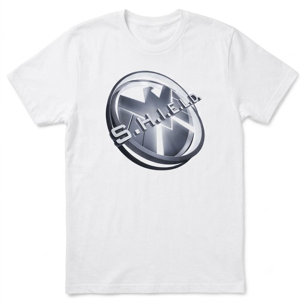 Men's Marvel Agents of S.H.I.E.L.D. Graphic T-Shirt, Short Sleeve Crew Neck Tee, Size Large