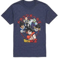 Men's Dragon Ball Graphic T-Shirt, Short Sleeve Crew Neck Anime Tee, Sizes XS-L