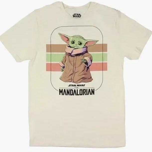 The Mandalorian Grogu T-Shirt Mens Size Small Star Wars Graphic Tee