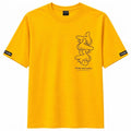 Crooks & Castles Graphic T-shirt-Gold-Size (X-Large)-Brand New