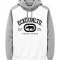 Ecko Unltd Men's Pullover Hoodie White Fleece Hooded Sweatshirt