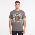 Kingdom Hearts Gray Graphic T-Shirt Sizes S-XL
