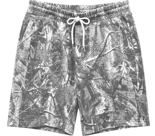 Cotton Collective Volley Shorts-Vintage Grey Wood-100% Cotton Vintage Wash S-2XL