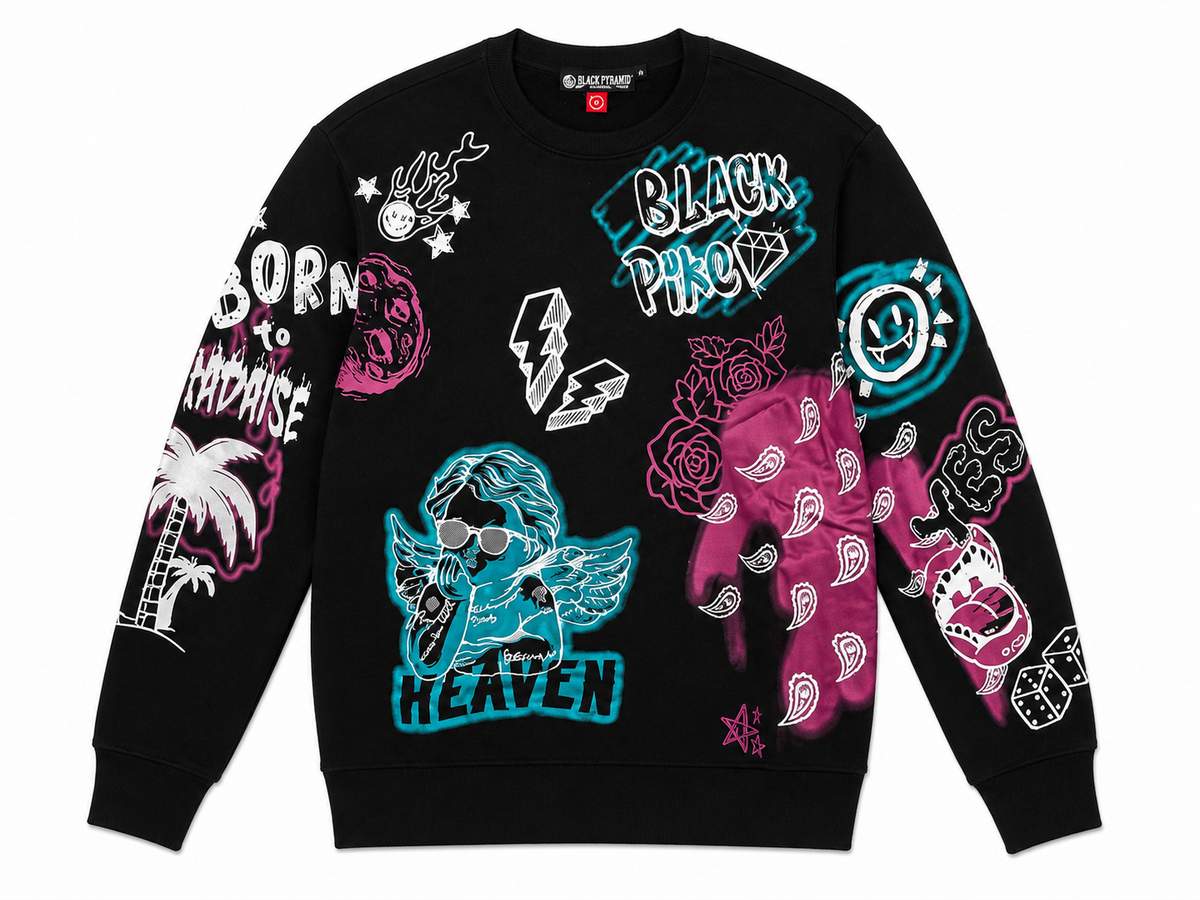 Lot of 3 Men's Streetwear Pullovers & Sweatshirts Random Mixed