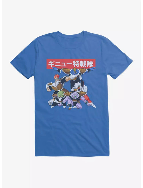 Dragon Ball Ginyu Force Graphic T-Shirt Mens XS-S-M Anime Tee