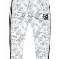 Ecko Unltd Men's Fleece Jogger Pants White Drawstring Cuffed Sweatpants