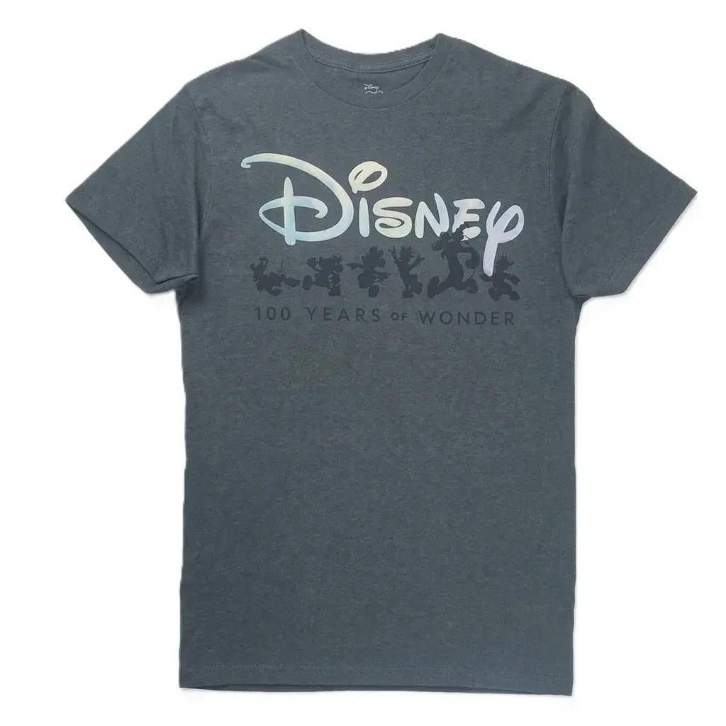 Adult Disney 100 Years of Wonder Graphic T-Shirt, Short Sleeve Crew Neck Tee, Sizes 2XL & 3XL
