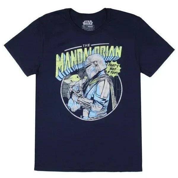 New Star Wars Mandalorian That's Not A Toy Graphic Tee T-Shirt Mens Size Small
